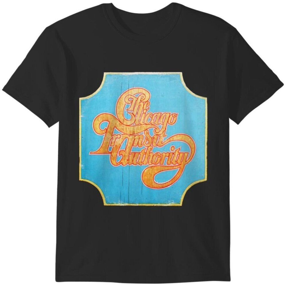 Chicago Transit Authority Retro Graphic T-Shirt Classic Rock Band Music Tee 91